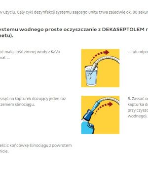 Dekaseptol Gel – środek czyszczący i dezynfekujący dla systemów ssących w unicie stomatologicznym