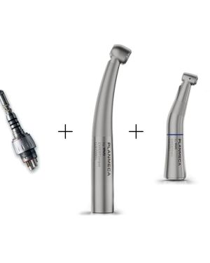 Turbina KaVo EXPERTtorque E680L + Złączka MULTIflex 465 LED +Kątnica KaVo EXPERTmatic LUX E20L  – zestaw PLANMECA by KaVo