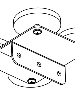 Uchwyt magnetyczny do lamp UV-C STERILON