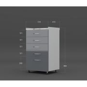 Asystor 5-szufladowy