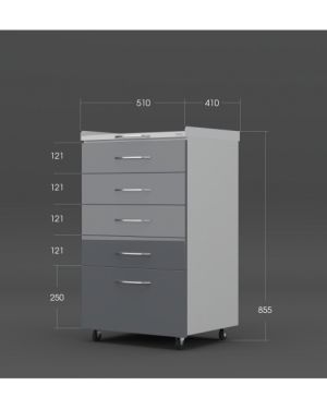 Asystor 5-szufladowy